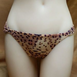 ViX Sofia Leopard Knockout Bikini Bottom M